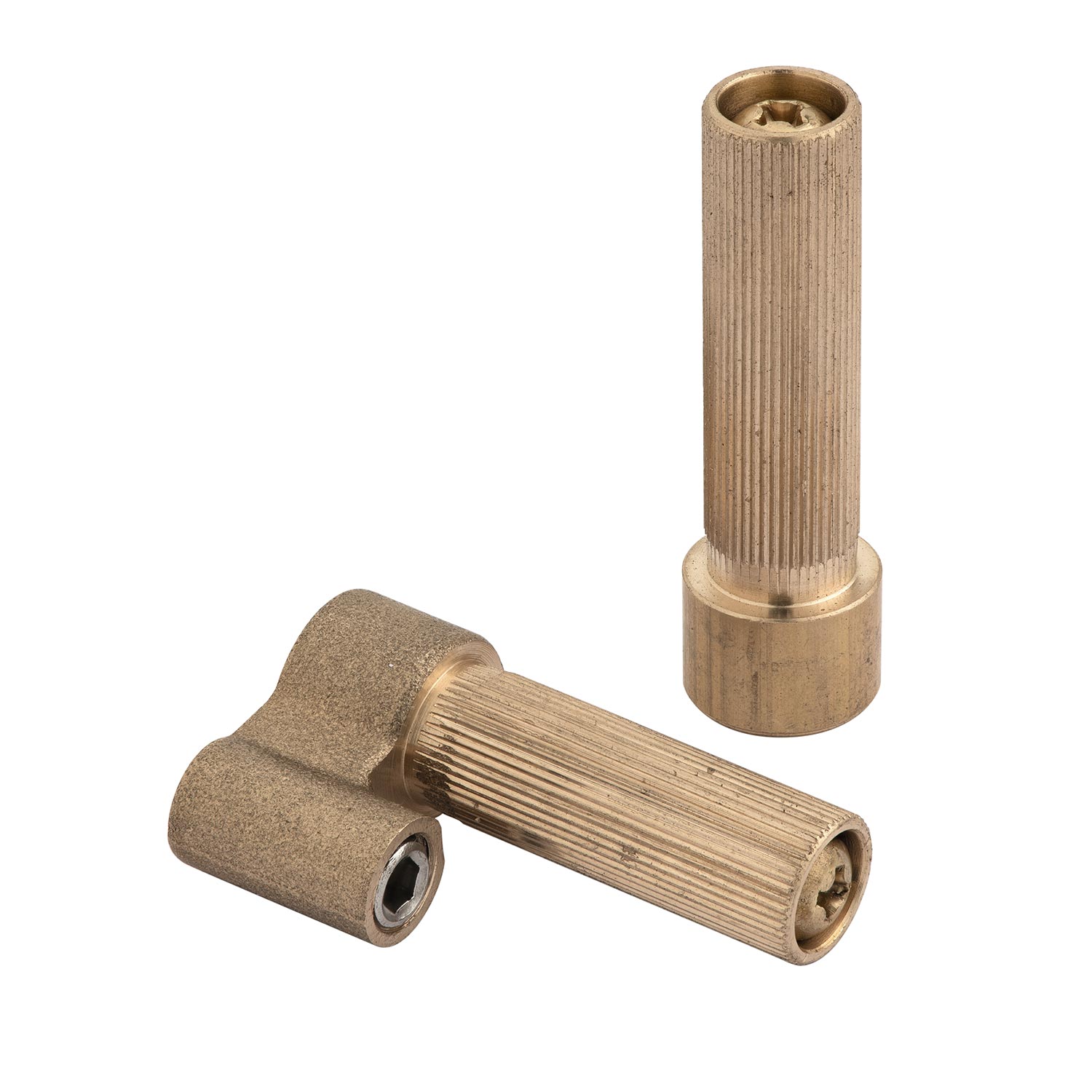 Brass thingamajig for a thermostatic shower valve